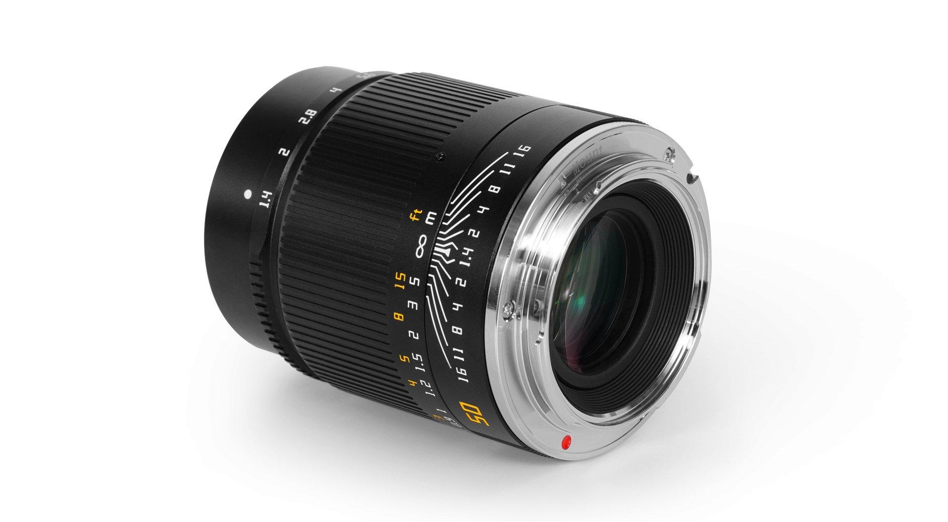 TTARTISANS  TTArtisan 50mm F1.4 ASPH MILC Obiettivi standard Nero 