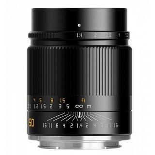 TTARTISANS  TTArtisan 50mm F1.4 ASPH MILC Obiettivi standard Nero 