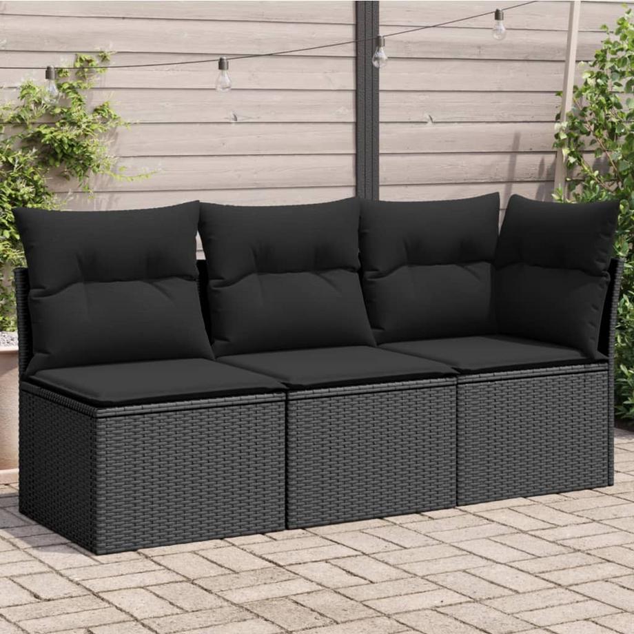 VidaXL Gartensofa poly-rattan  