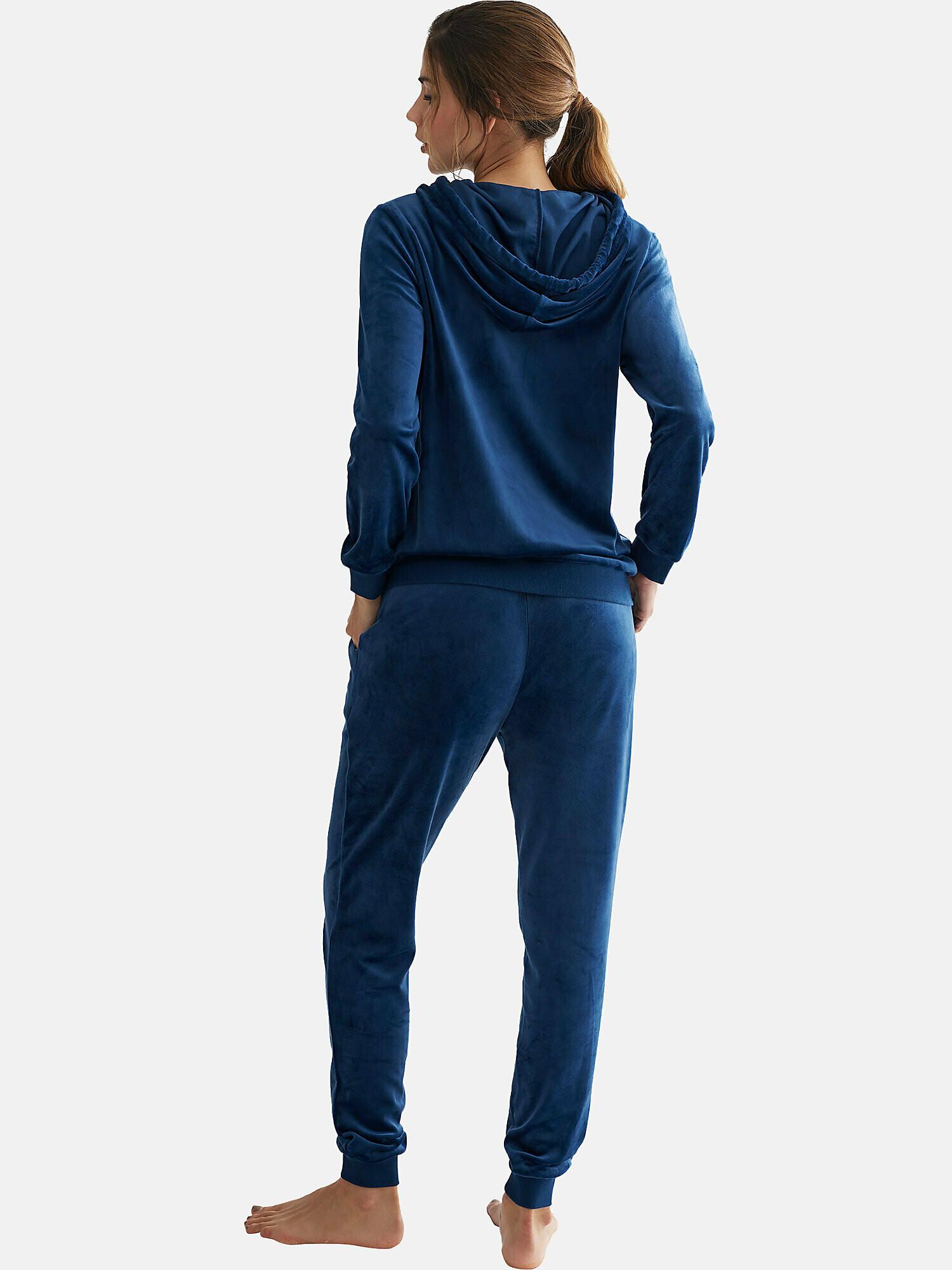 Selmark  Outfit Entspannung und Innen Pyjama Hose Sweatshirt Kapuze Sport 