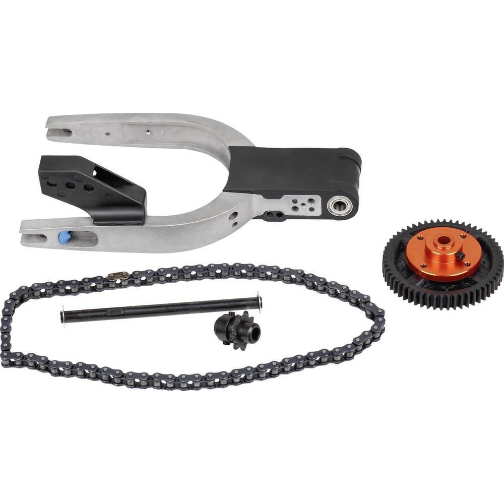 Image of ET 56T Zahnradstift mit E-Clip + Kette + 9T Kettenrad + Schwinge + Satz 56T Zahnradsatz (2103650)