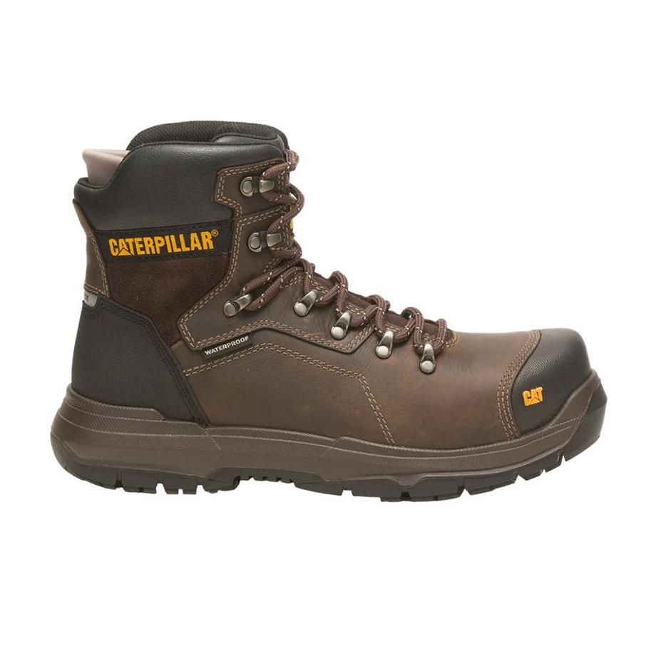 Caterpillar Diagnostic 2.0 Chaussures de Sécurité en Cuir Pleine Fleur  