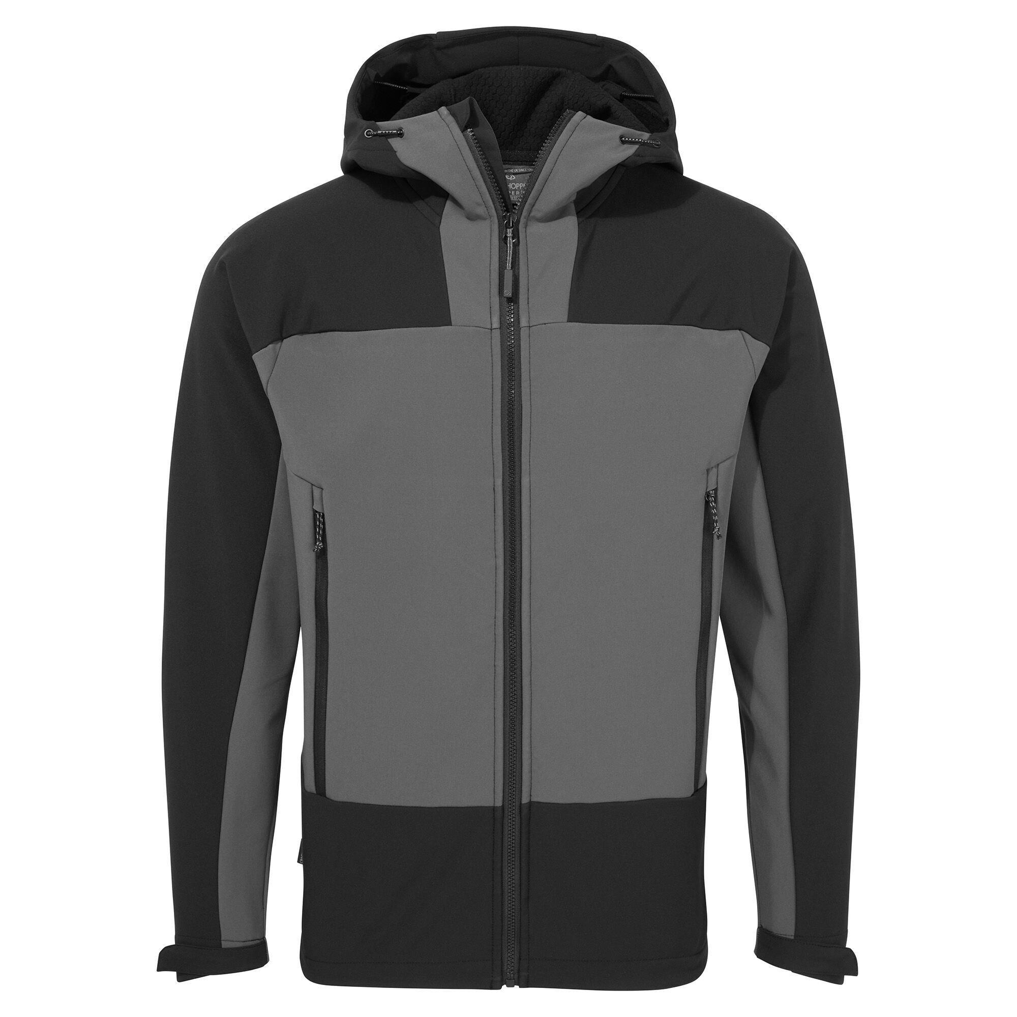 Image of Expert Softshelljacke Mit Kapuze Aktiv Herren Spacegrau XL