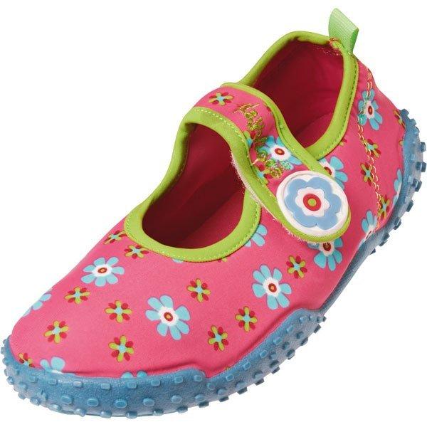 Playshoes  Kinder UV-Schutz Badeschuh Blumen 