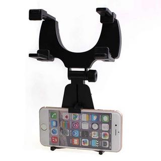 eStore  Portacellulare con supporto per specchietto retrovisore per auto 