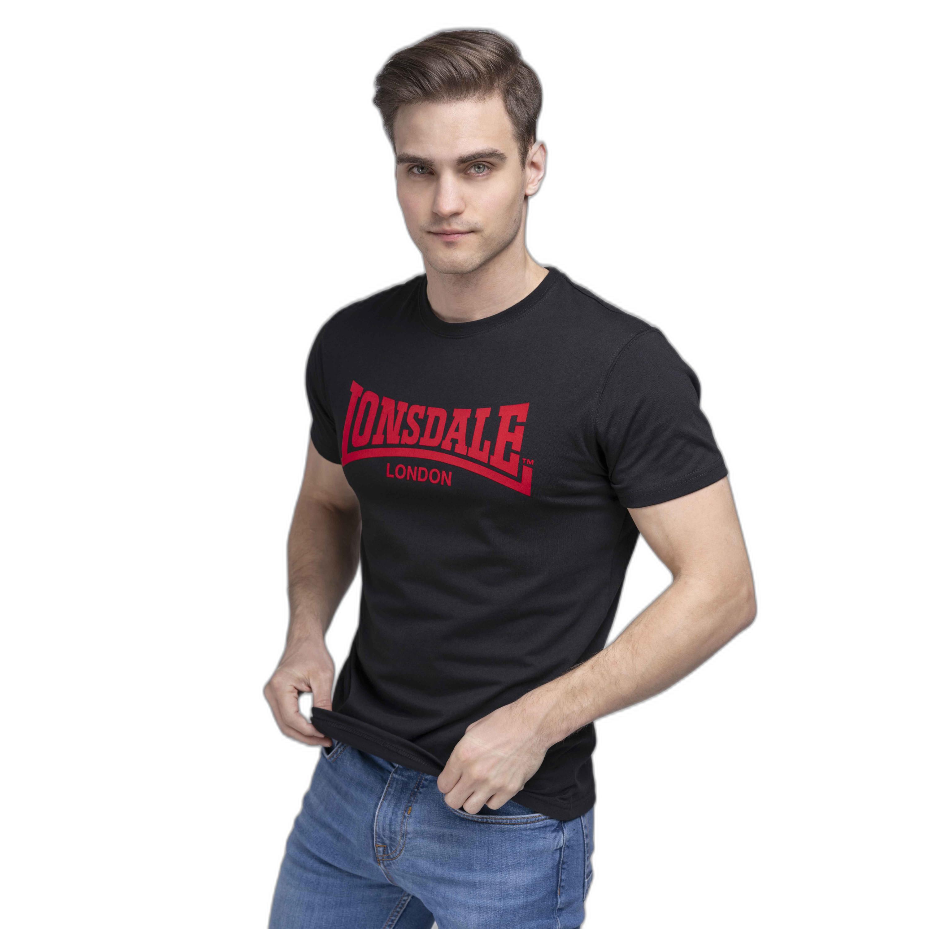 LONSDALE  t-shirt ll008 one tone 