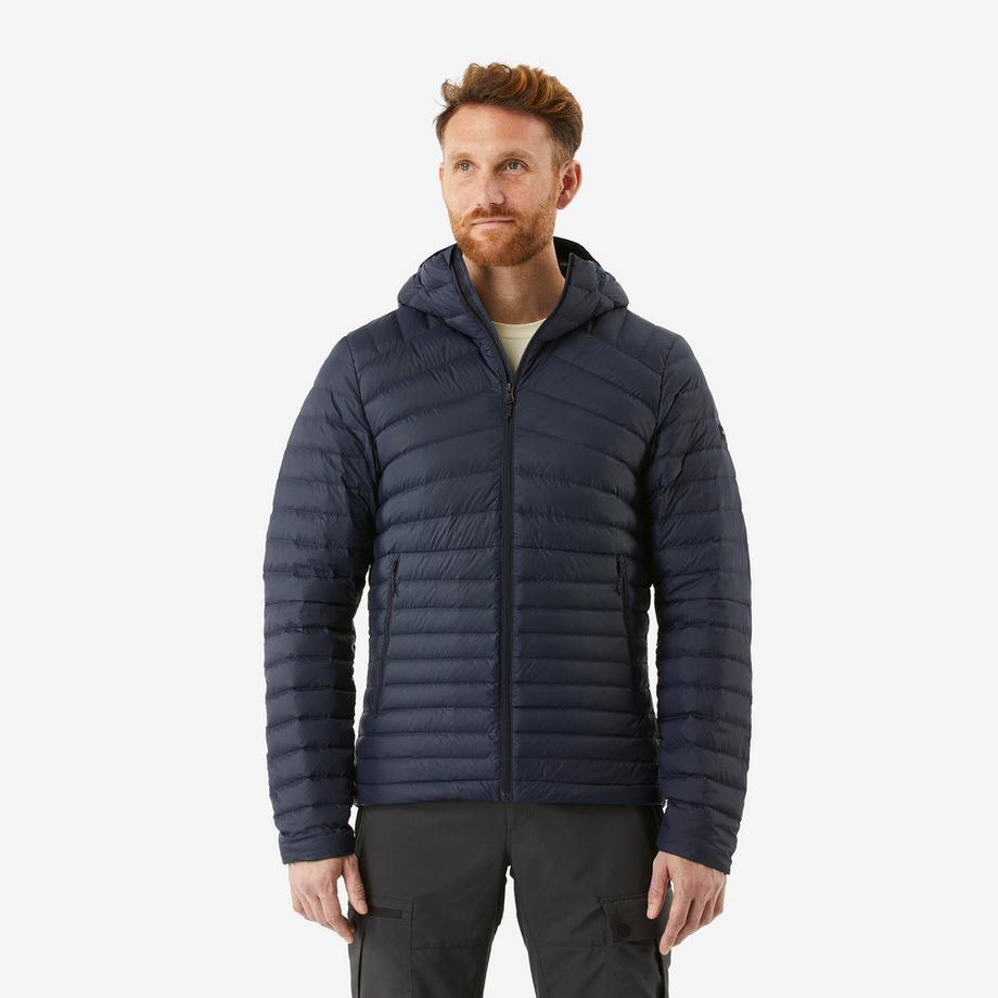 Piumino con cappuccio trekking -5°C uomo