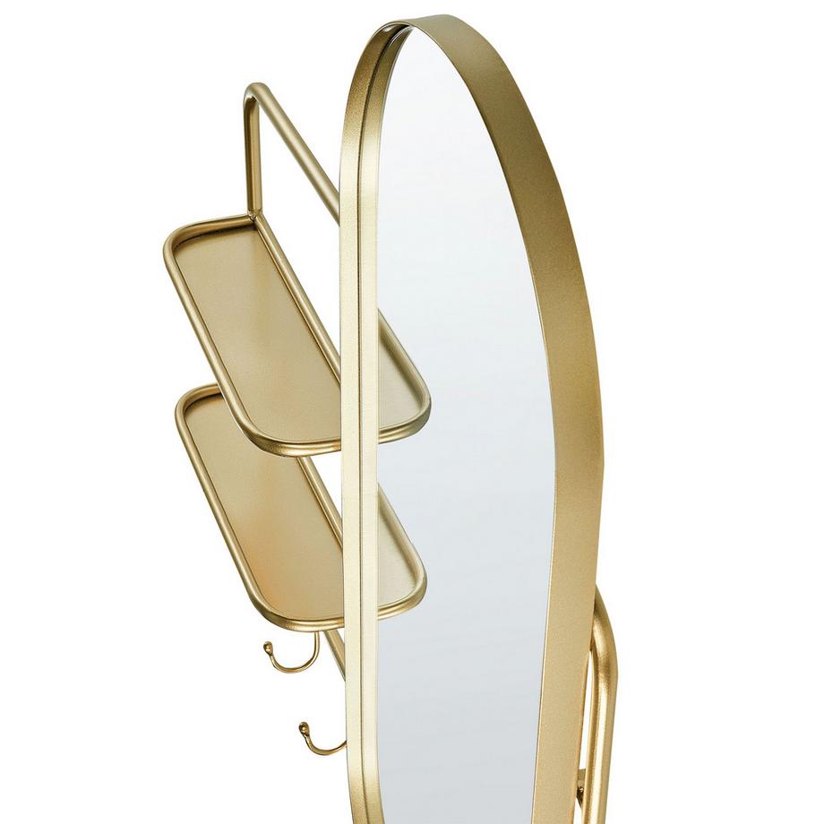 Beliani Wandspiegel aus Eisen Modern BRION  