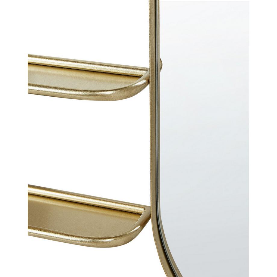 Beliani Wandspiegel aus Eisen Modern BRION  