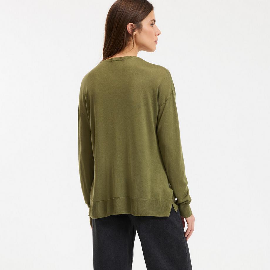 La Redoute Collections V-Ausschnitt Pullover  
