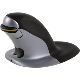 Fellowes  Penguin Ergomaus, schwarz medium für Handflächen 16-18cm ohne Kabel 