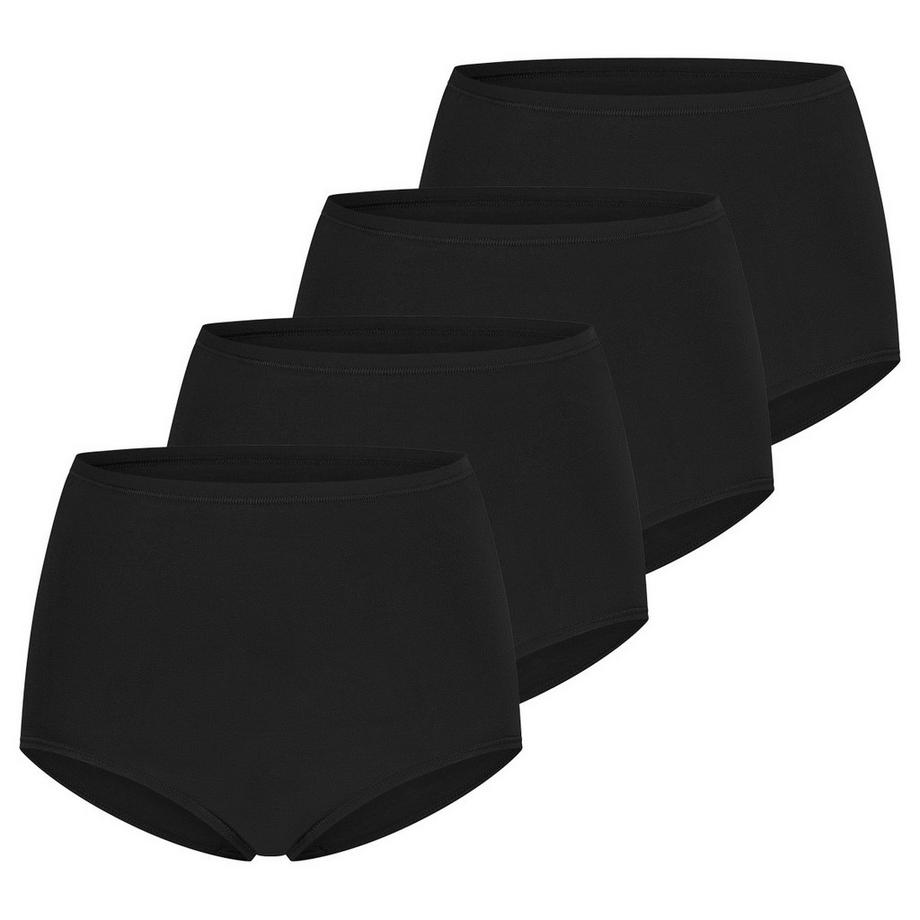 Schiesser Lot de 4 95/5 Coton Bio Culottes Maxi  