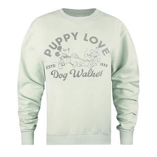 Disney  Puppy Love Sweatshirt Rundhalsausschnitt 