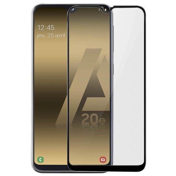 Avizar  Panzerglas Folie Galaxy A20e Schwarz 