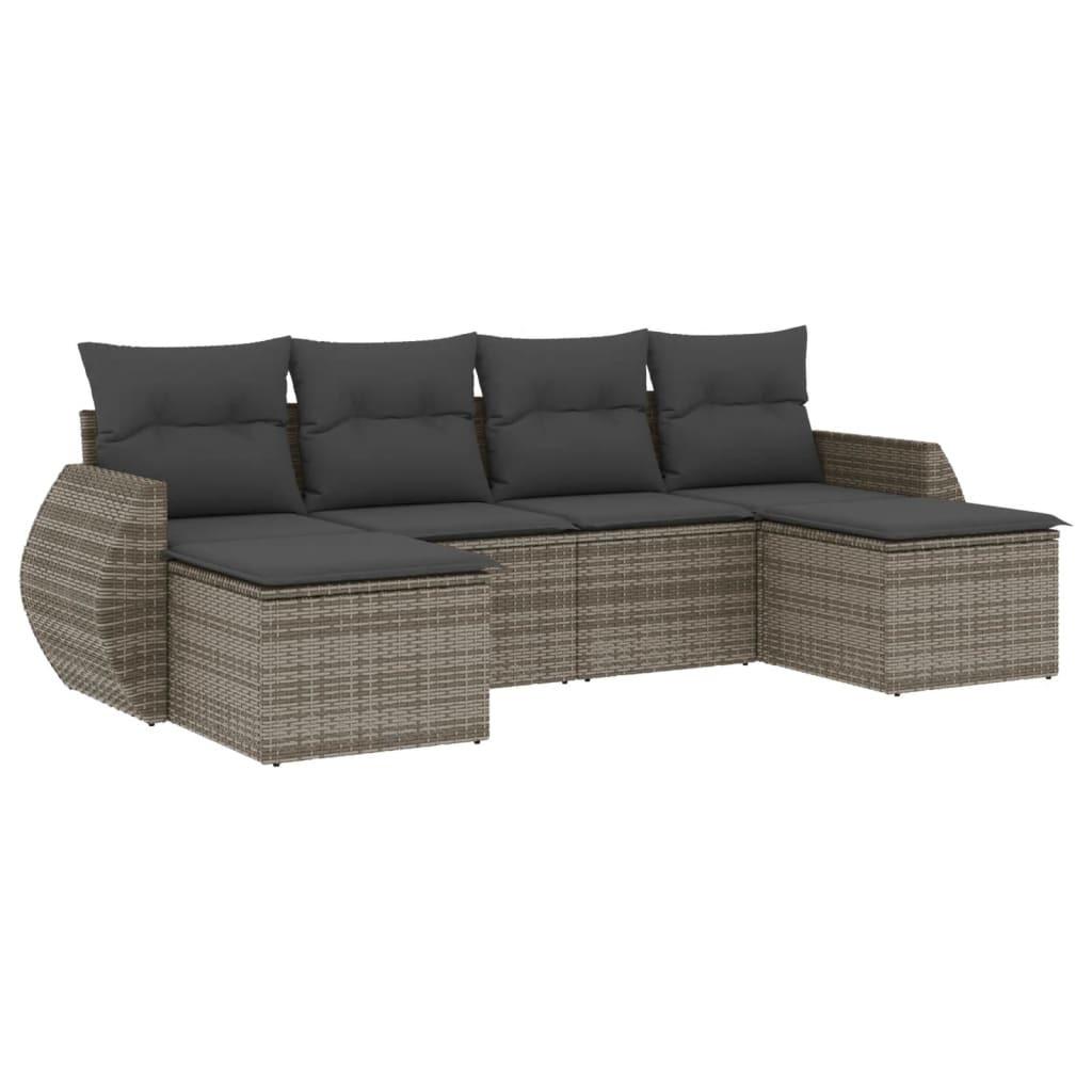 VidaXL Garten sofagarnitur poly-rattan  