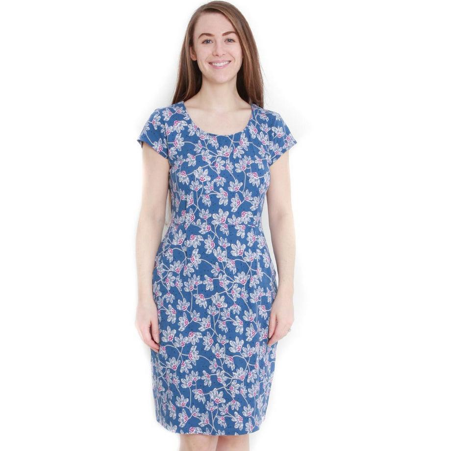 Robe mancherons motiftyle Fleurs sauvages