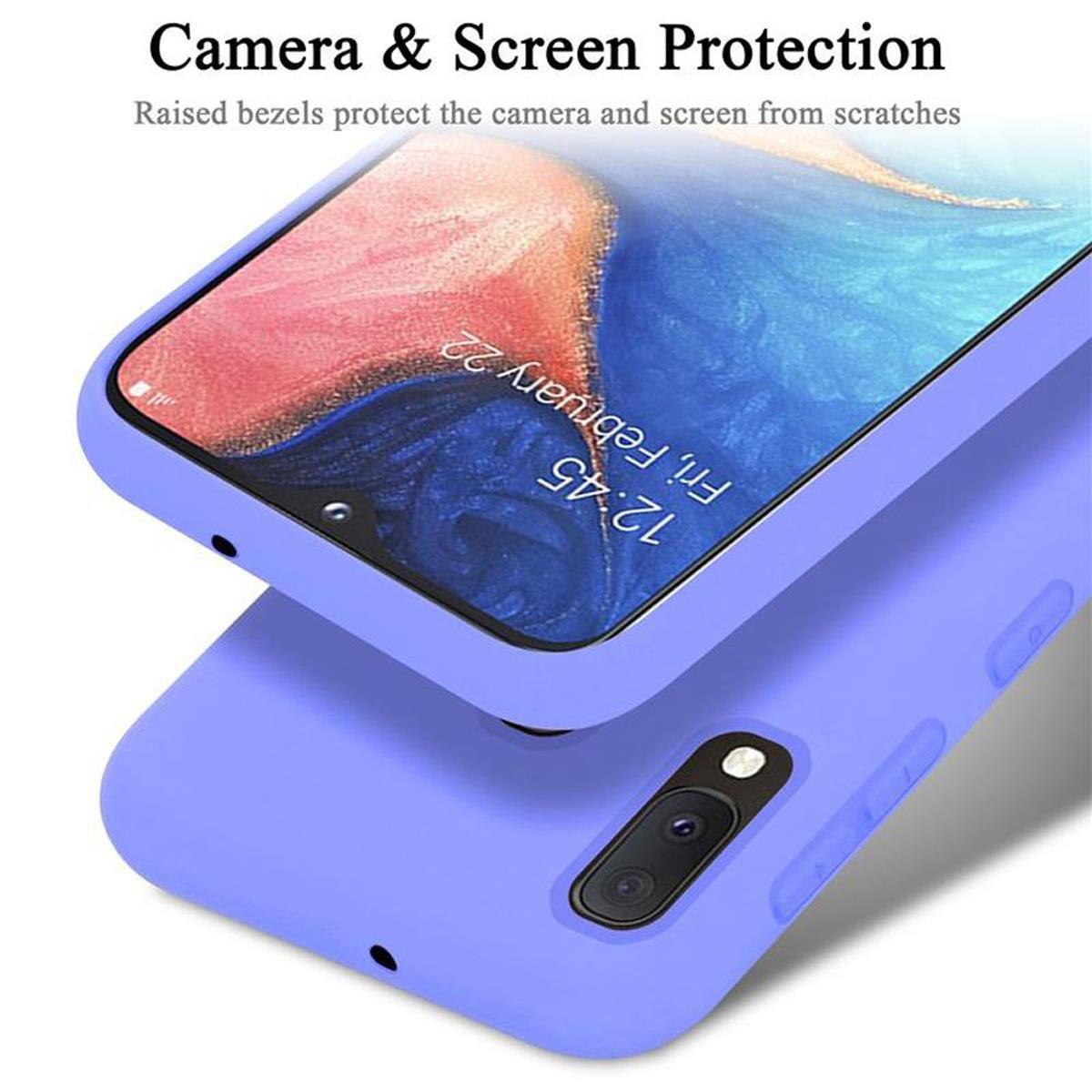 Cadorabo  Hülle für Samsung Galaxy A10e / A20e TPU Silikon Liquid 