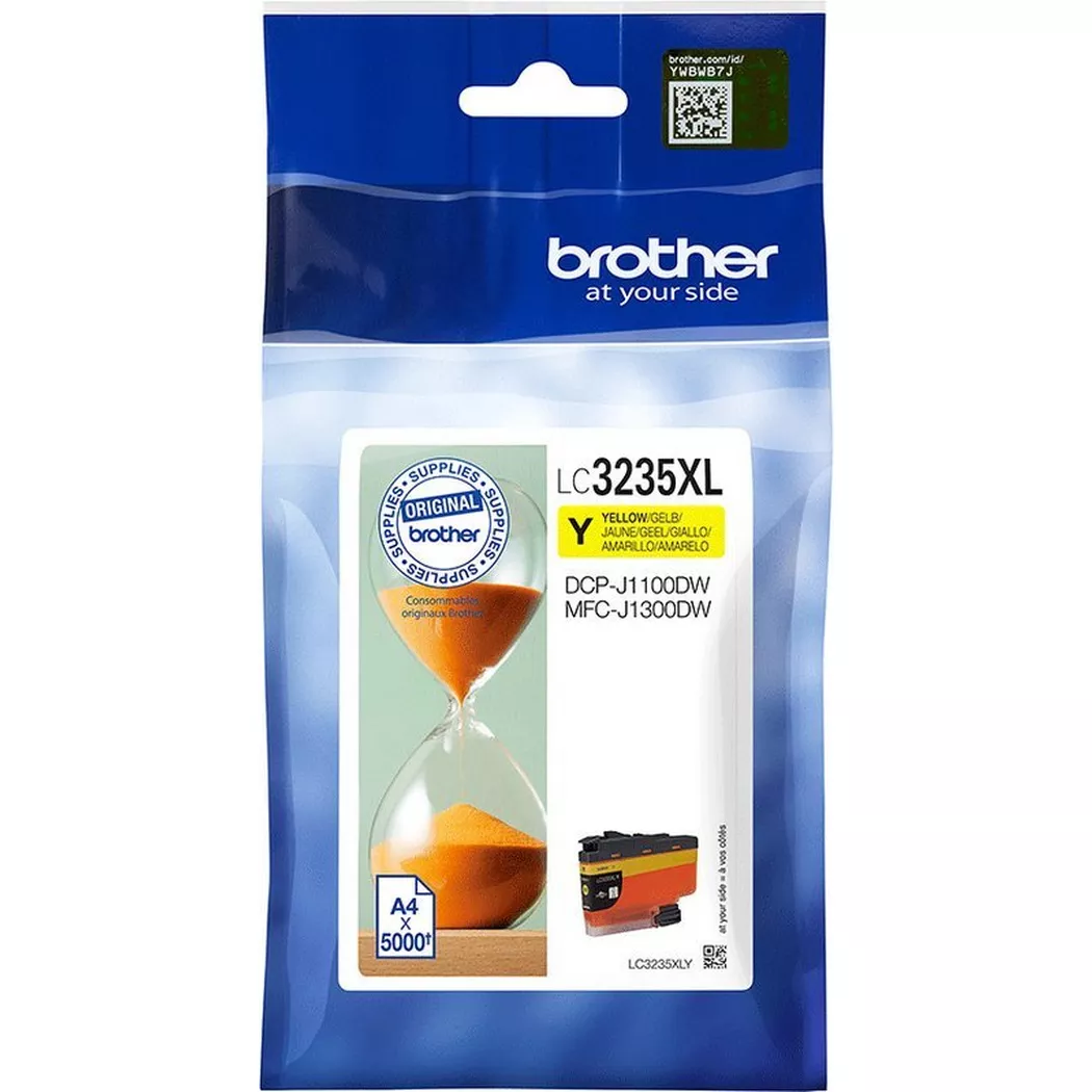 Brother – Tintenpatrone HY yellow LC-3235XLY DCP-J1100DW 5000 Seiten, One Size