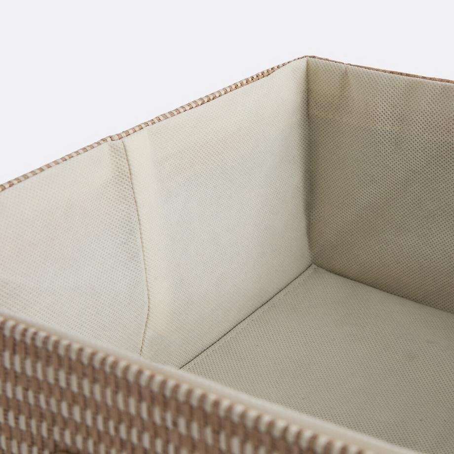 La Redoute Intérieurs Würfelförmiger Korb aus geflochtenem Papier  