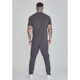 Sik Silk  T-shirt Smart T-Shirt in Dark Grey 