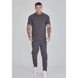 Sik Silk  T-shirt Smart T-Shirt in Dark Grey 