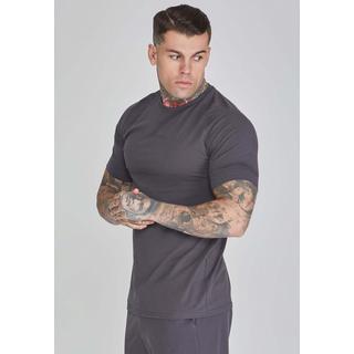 Sik Silk  T-shirt Smart T-Shirt in Dark Grey 