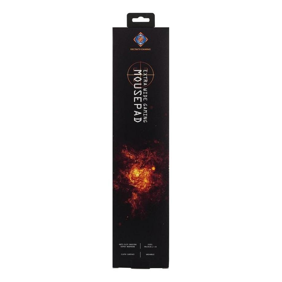 DELTACO GAMING  DELTACO GAMING Tapis de souris en néoprène robuste et extra-large avec dessous caoutchouté 