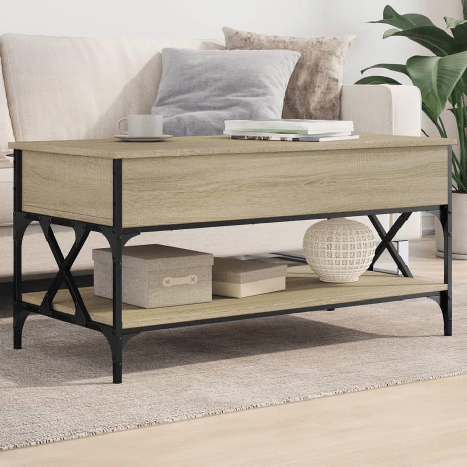VidaXL Table basse métal  