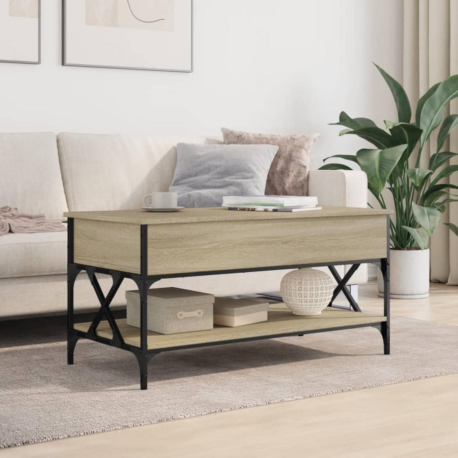 VidaXL Table basse métal  