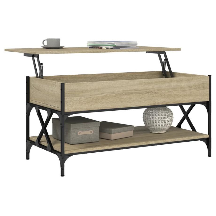 VidaXL Table basse métal  