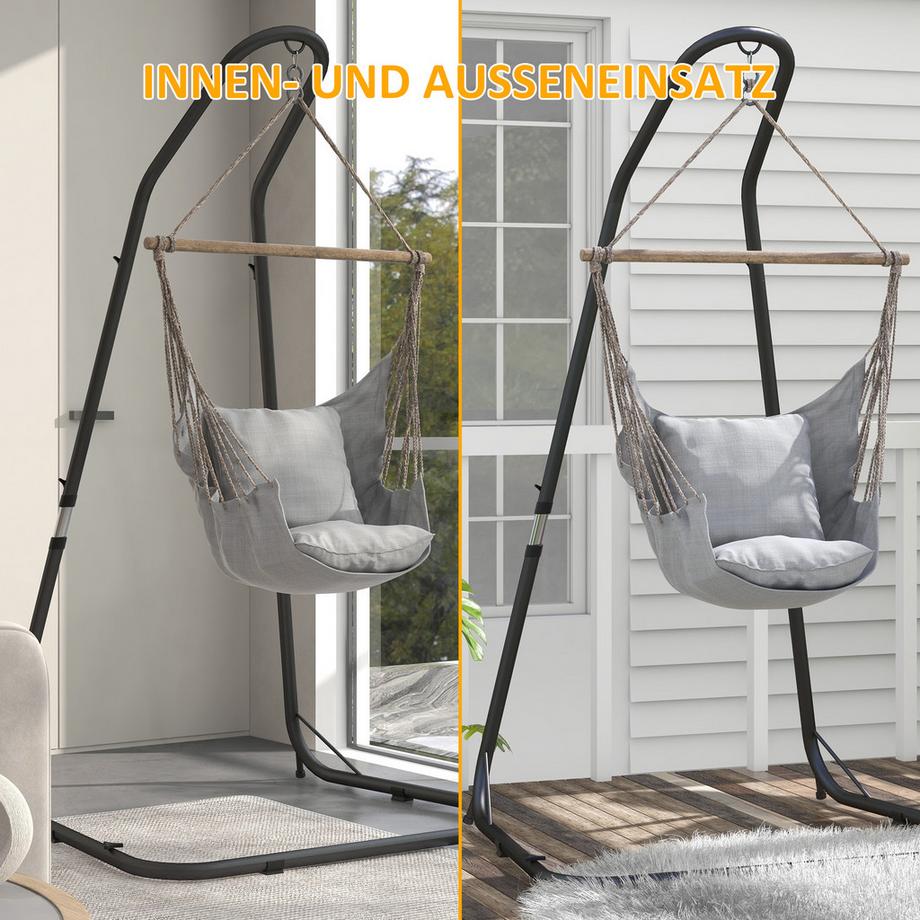 Outsunny Structure de chaise suspendue  