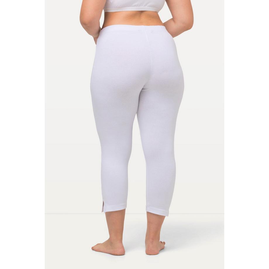 Ulla Popken Pantalon Capri Longueur 7/8 Taille Élastique  