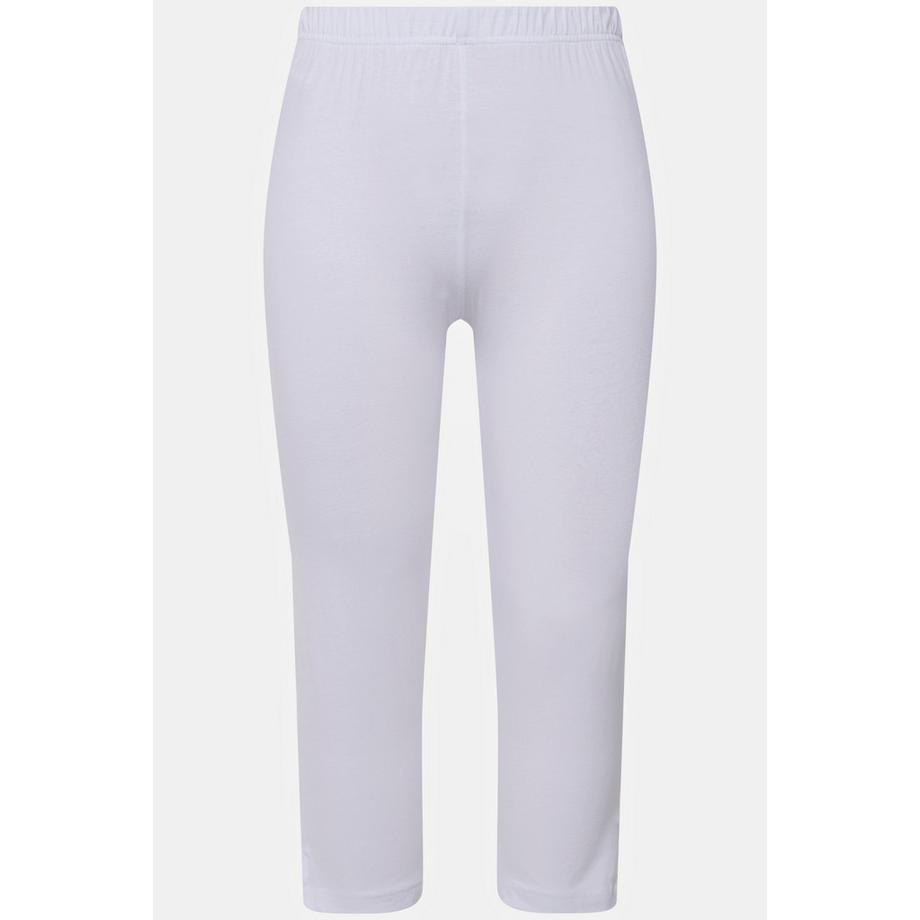 Ulla Popken Pantalon Capri Longueur 7/8 Taille Élastique  
