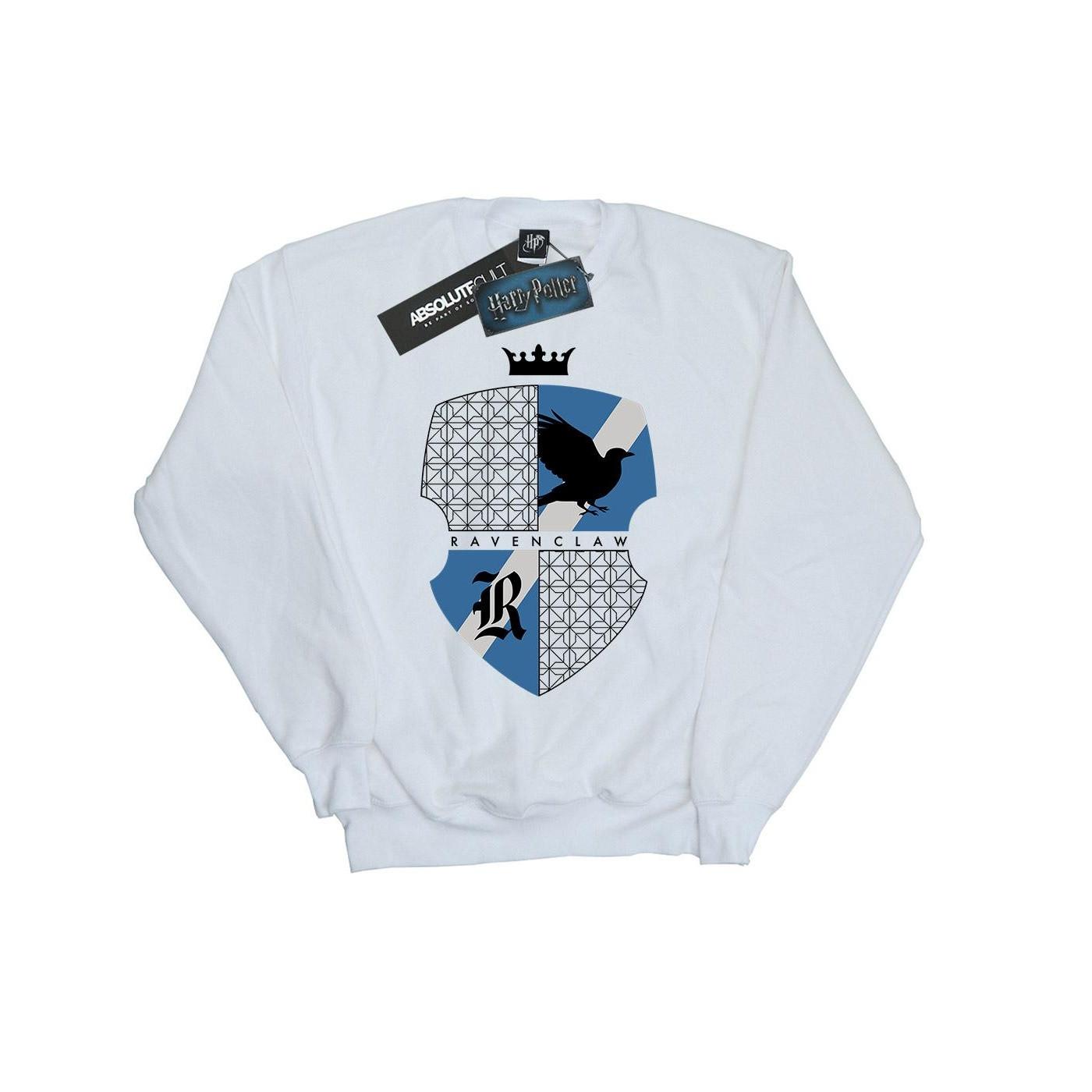 Image of Ravenclaw Shield Sweatshirt Herren Weiss M