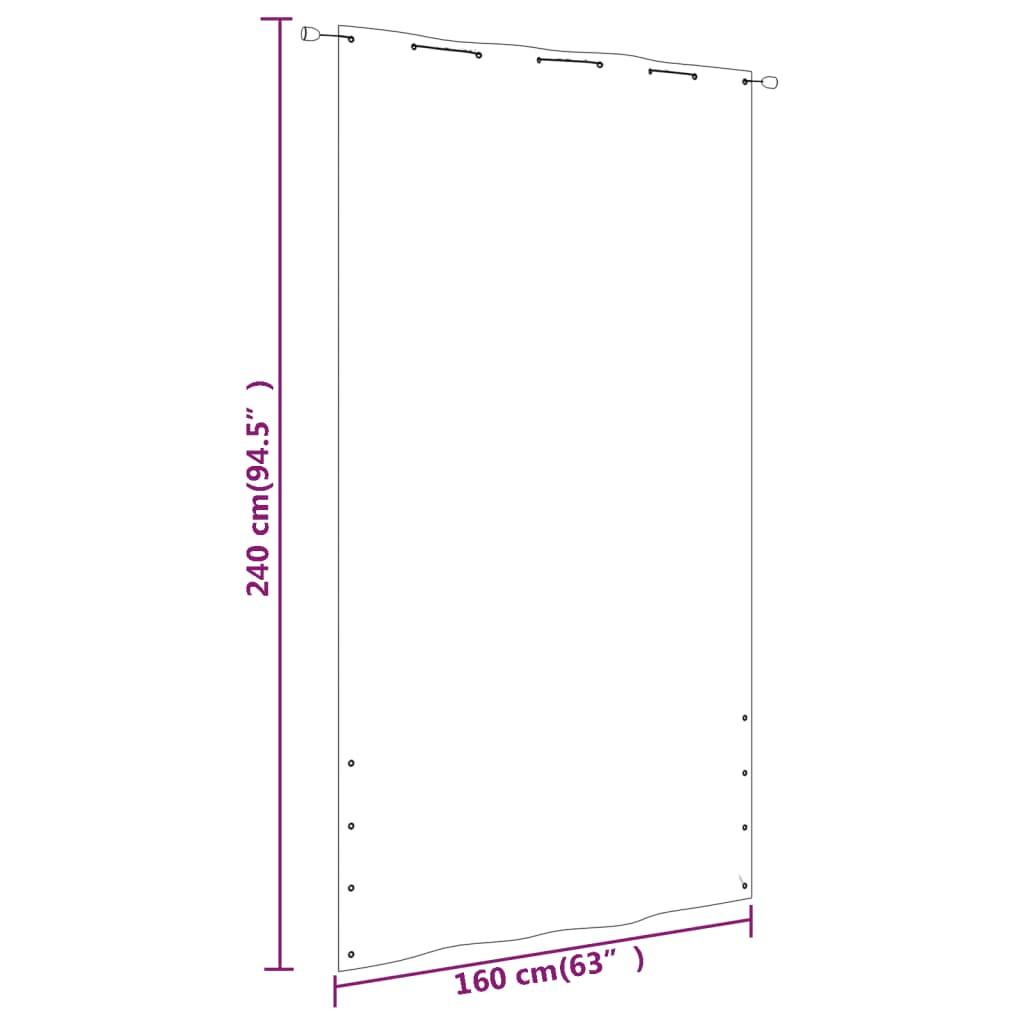 VidaXL paravento per balcone  