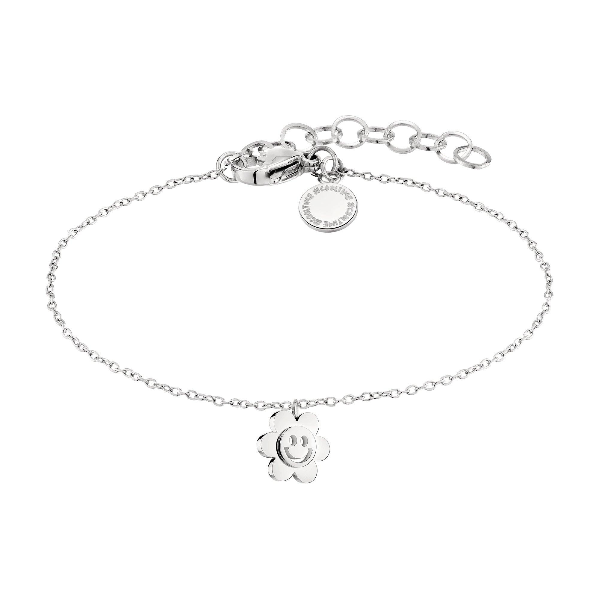 Image of Armband Mit Smiley-anhänger Unisex 17cm