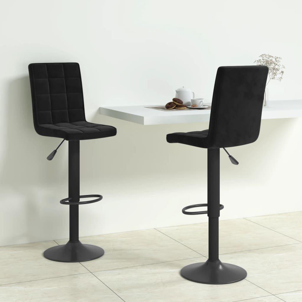 VidaXL Tabouret de bar velours  