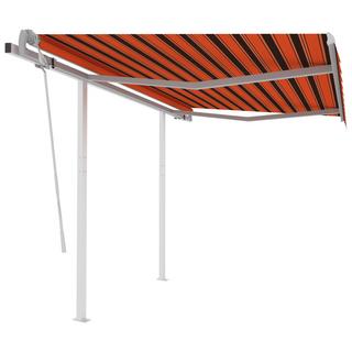 VidaXL Auvent rétractable tissu  