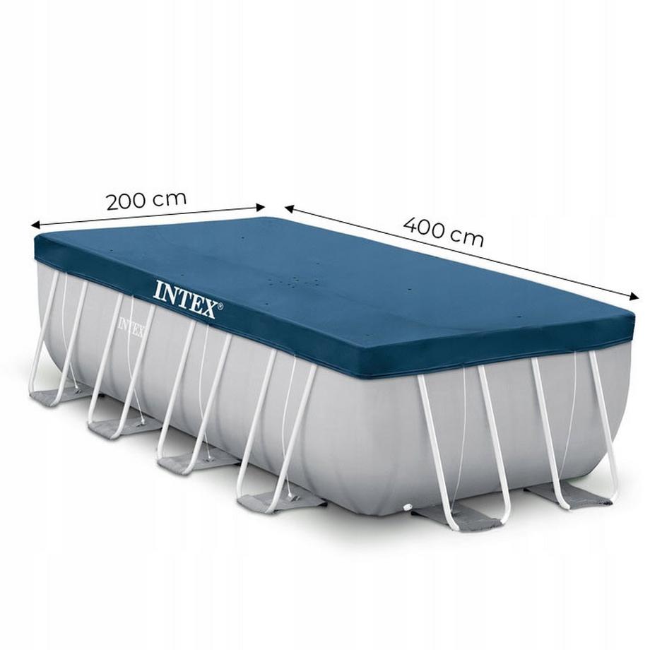 Intex  Copertura per piscina con telaio 400x200 cm INTEX 