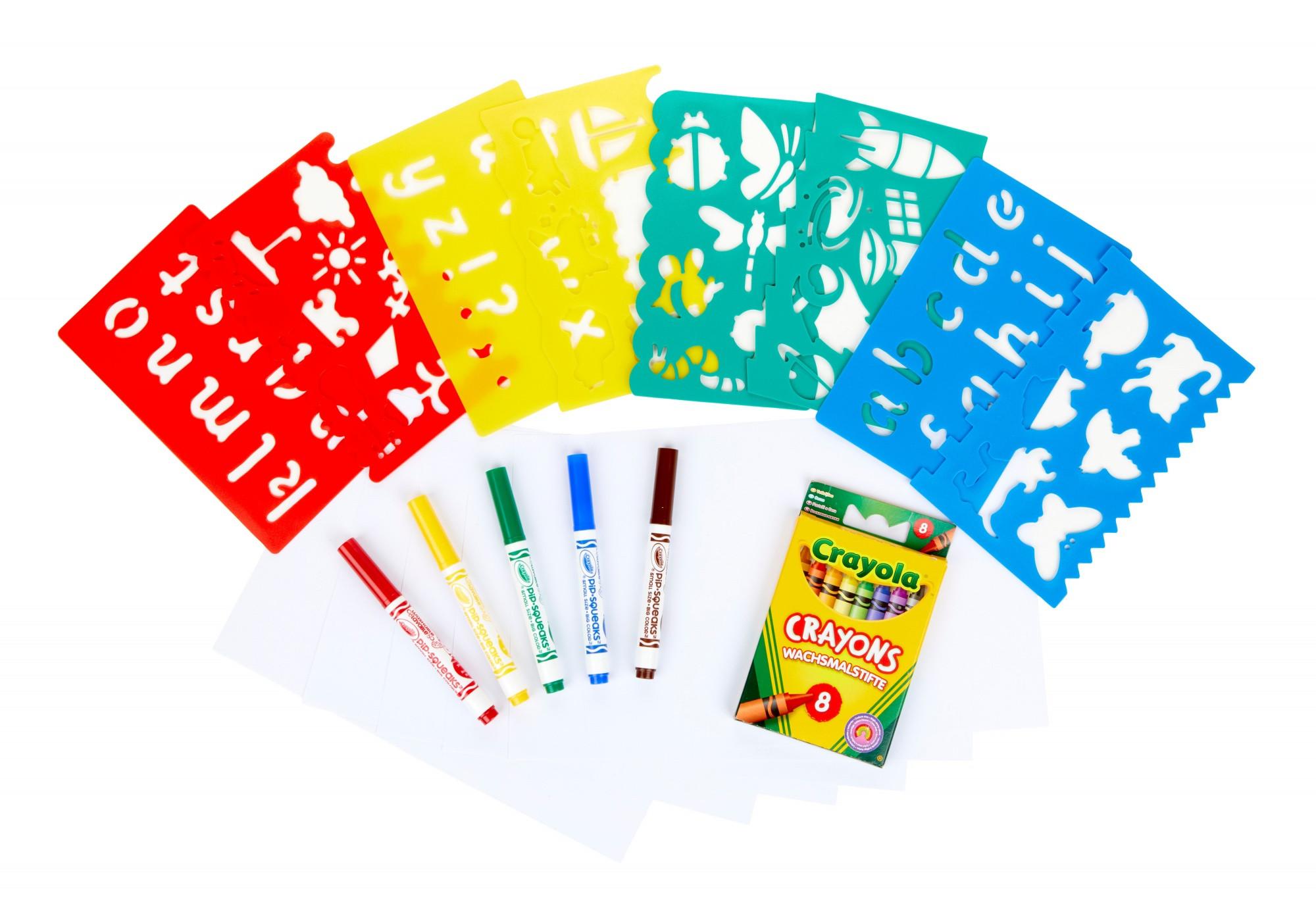 Image of Schablonen-Malerei Weltraum