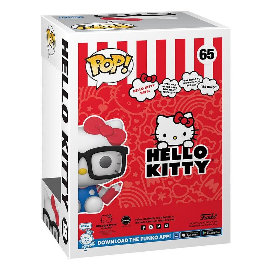 Funko  Funko POP! Hello Kitty - Sanrio : Hello Kitty Nerd (65) 