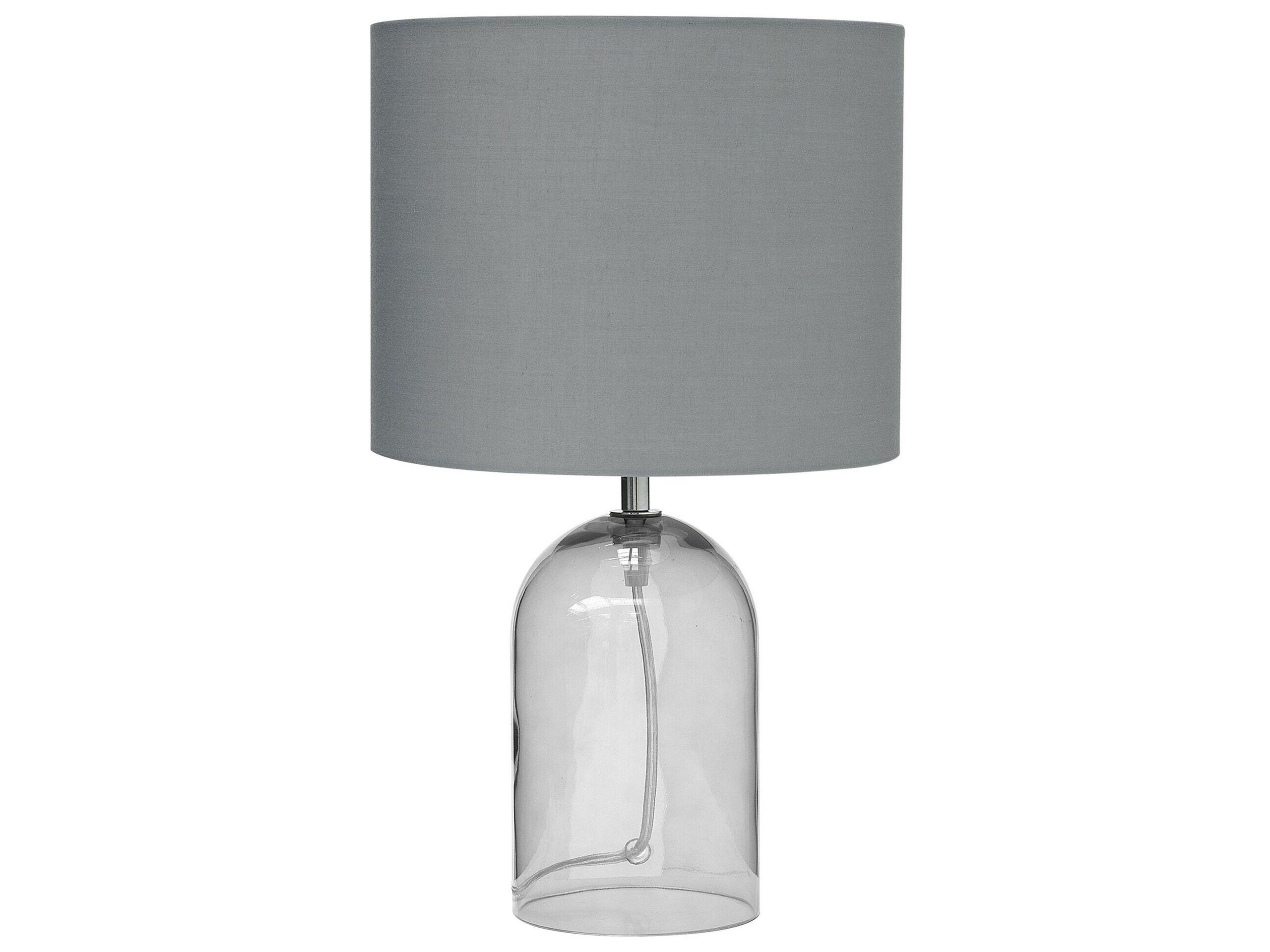 Beliani Lampe à poser en Verre Moderne DEVOLL  