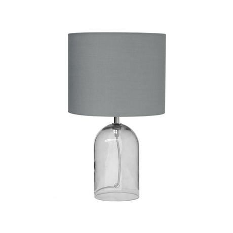 Beliani Lampe à poser en Verre Moderne DEVOLL  