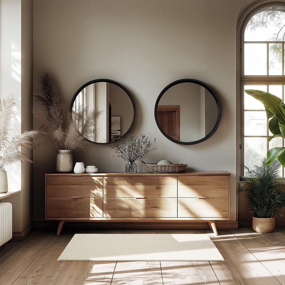 Tectake Kurzflorteppich Soft Zone verschiedene Größen und Farben flauschige Oberfläche, 1630 g/m² Florgewicht  