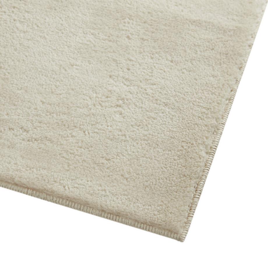 Tectake Kurzflorteppich Soft Zone verschiedene Größen und Farben flauschige Oberfläche, 1630 g/m² Florgewicht  