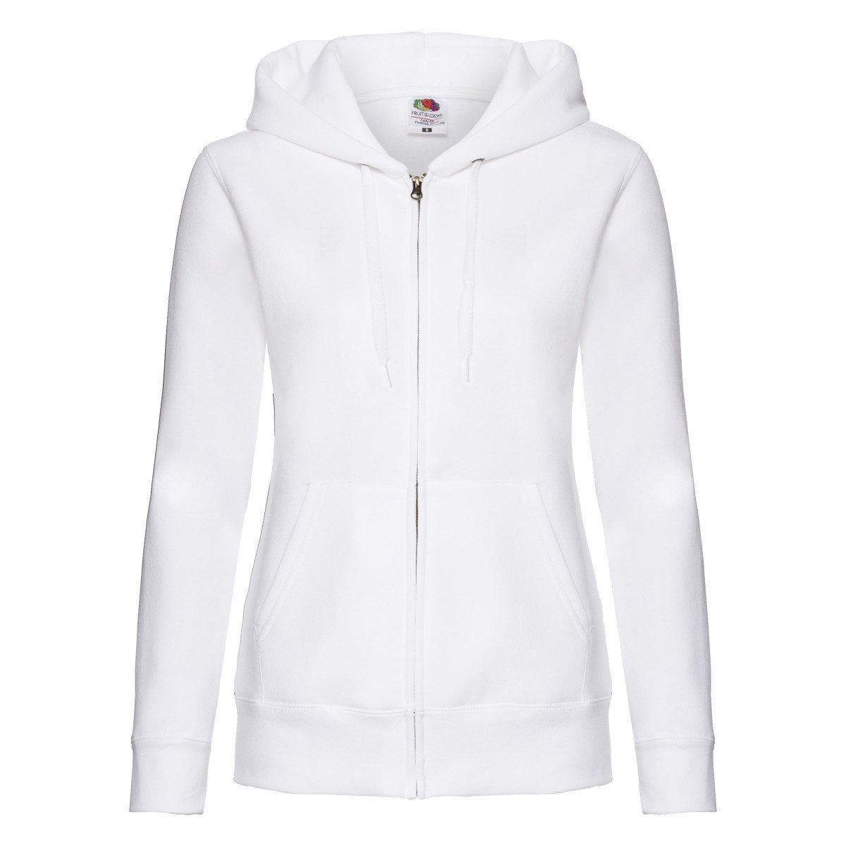 Fruit of the Loom  LadyFit Kapuzenjacke SweatshirtJacke mit Kapuze 