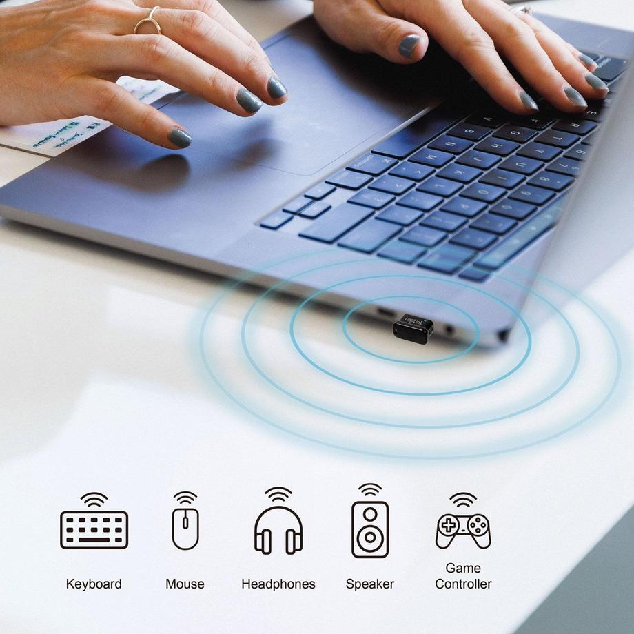 LogiLink  USB-Adapter Bluetooth 5.3 20m 