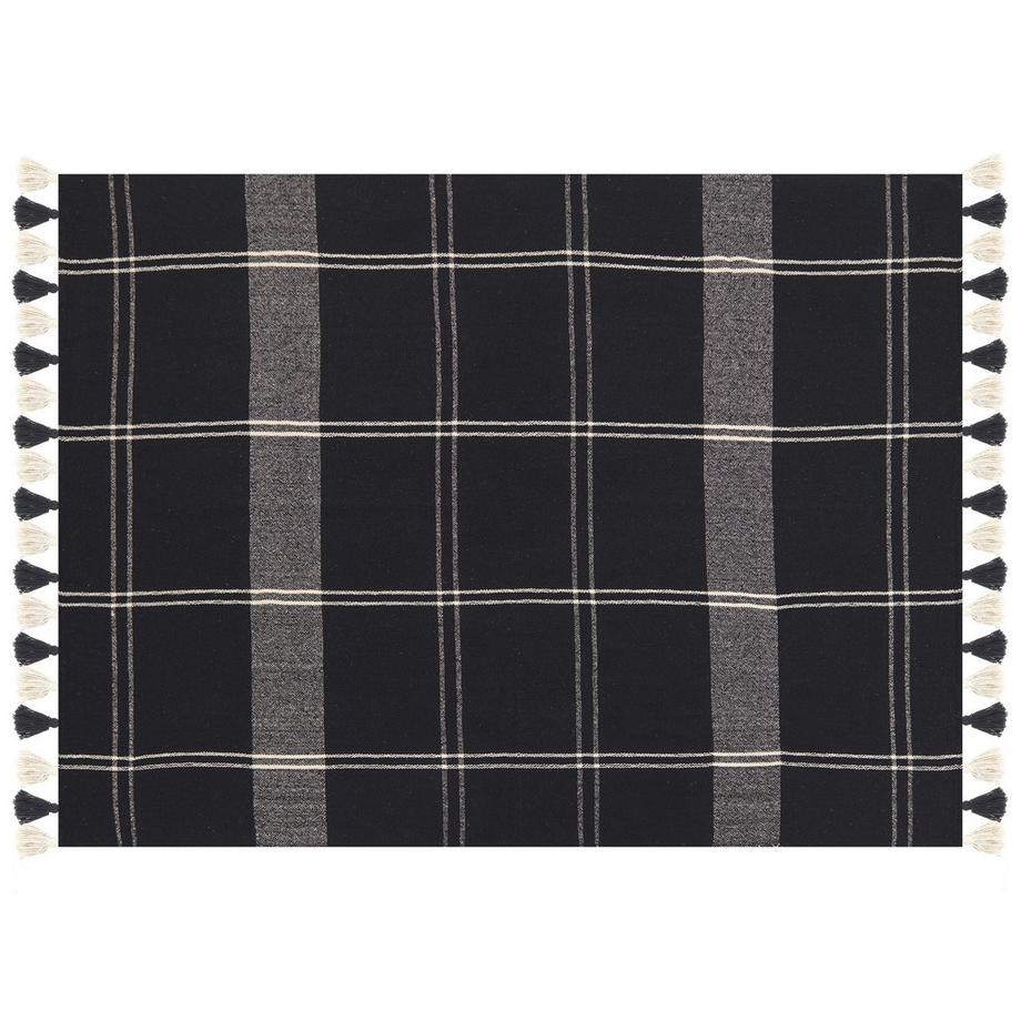 Beliani Boho KULAC Baumwoll Kuscheldecke  