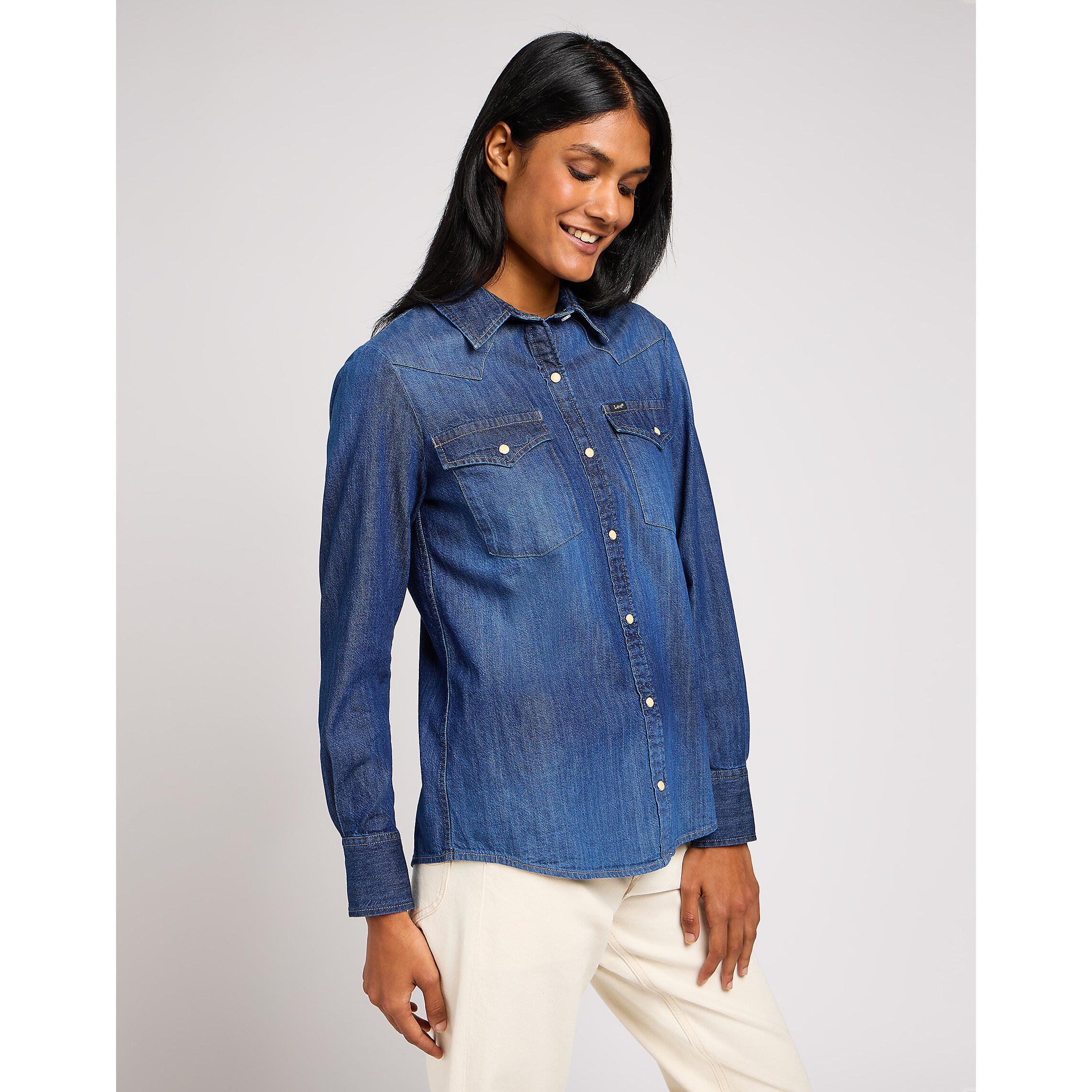 Lee  chemise en jean ee reguar western 