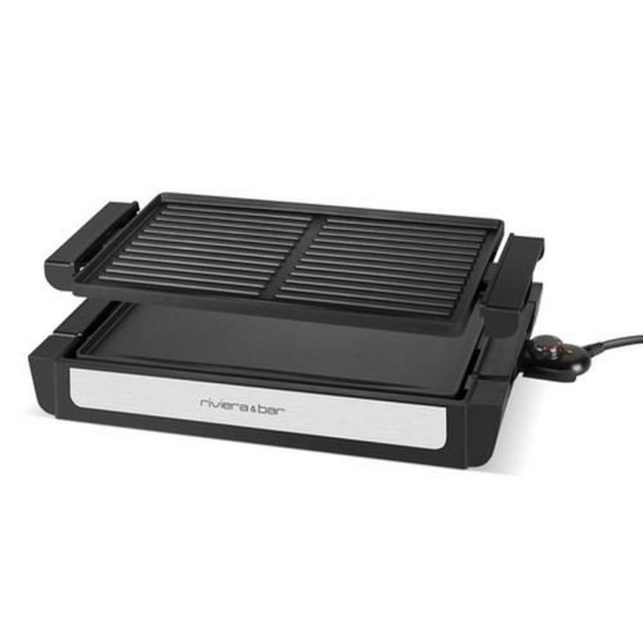 Riviera-et-Bar  Plancha-gril électrique Riviera & Bar QPL 630 2200 W Noir 